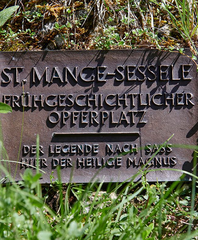 Das St. Mang Sessele in Oberletzen